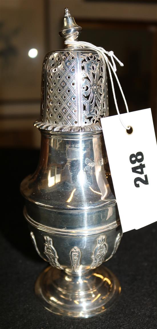 Silver sugar caster